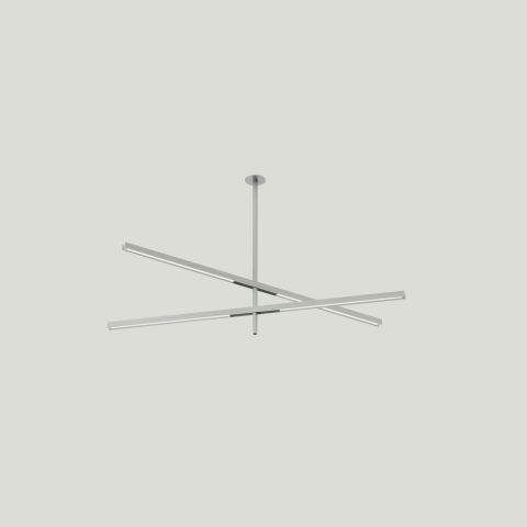 Junction in silver - 2 arms