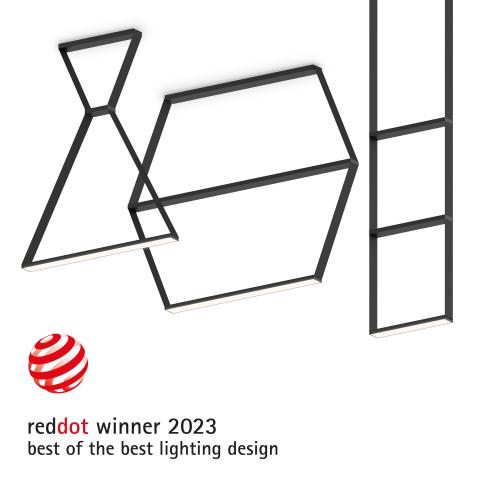 Eureka Lighting Wins Best of the Best Red Dot Award for Tangram-Trace