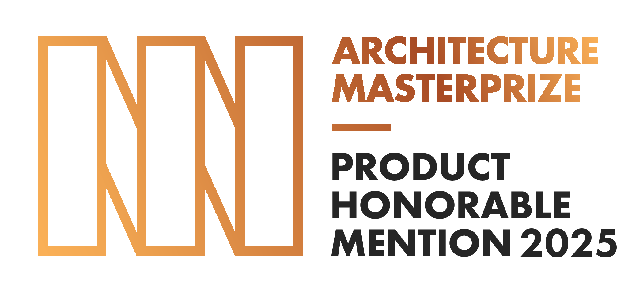 Architecture Masterprize Honorable Mention 2025  Logo